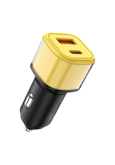 48w Type-c Usb Hızlı Şarj Pd Fast Araç Şarj Kiti Araç İçi Şarj Aleti Çakmaklık Adaptör