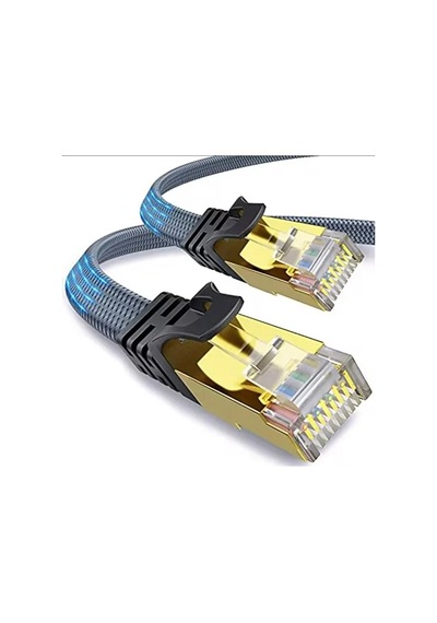 Cat 8 Lan Kablosu Ethernet Kablosu Örgü Kaplama, Yüksek Hızlı 10 Metre Diğer