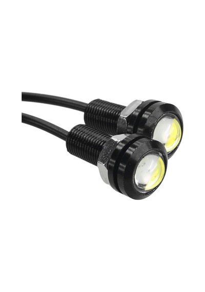 Eraks Kartal Göz Led Ayna Altı Eagle Eye Civatalı Beyaz 18Mm