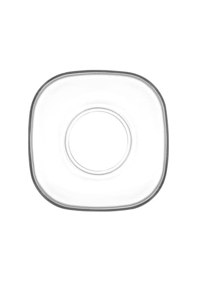 Zen 6 Parça Çay Tabağı Beyaz