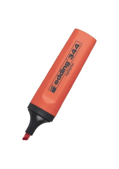 Edding Fosforlu Kalem E-344 Kırmızı Diğer