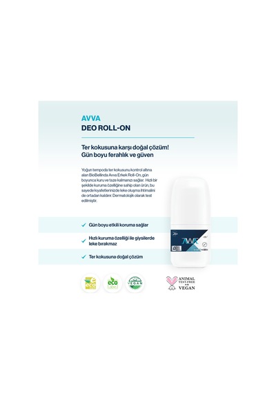 Doğal Deo Roll-on For Men 50 Ml