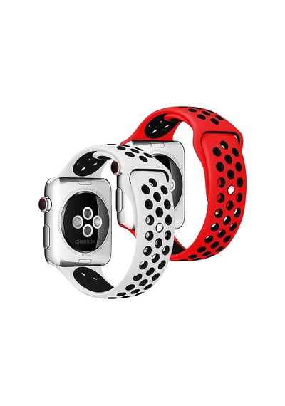 Apple Uyumlu Watch Kordon 38 40 41 42 44 45 MM Delikli Spor Kordon