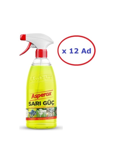 Asperox Sarı Güç Ultra Yağ Çözücü 1000 Ml