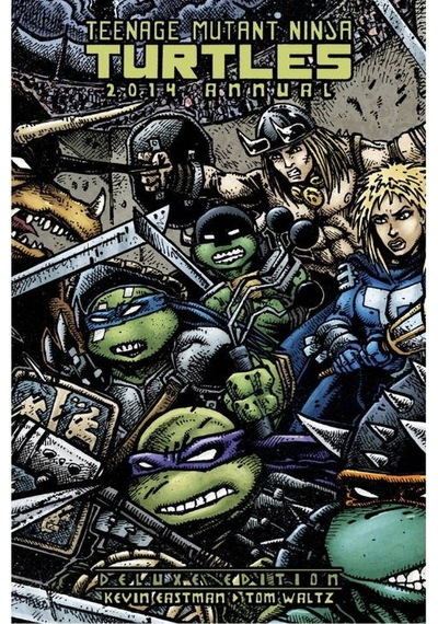 Tmnt Ninja Turtles 2014 Annual Deluxe Edition Hard Cover İngilizce Çizgi Roman