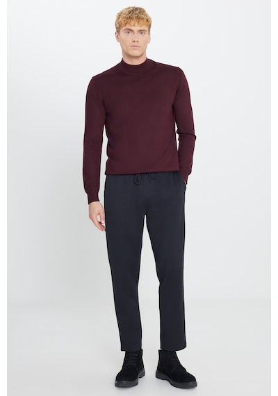 AC&Co / Altınyıldız Classics Erkek Sıyah Pamuklu Standart Fit Normal Kesim Beli Lastikli Diagonal Desenli Örme Pantolon Siyah AC&Co / Altınyıldız Classics Erkek Sıyah Pamuklu Standart Fit Normal Kesim Beli Lastikli Diagonal Desenli Örme Pantolon Siyah