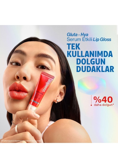 Gluta Hya Serum Etkili Lip Gloss Cherry Crush Diğer