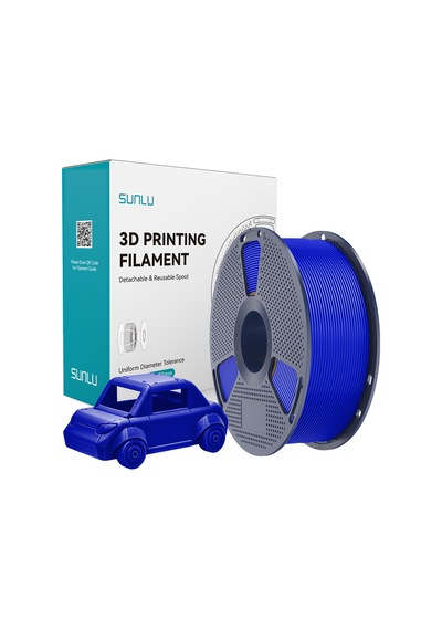 Sunlu Klein Mavi Petg Filament - 1.75mm - 1 Kg