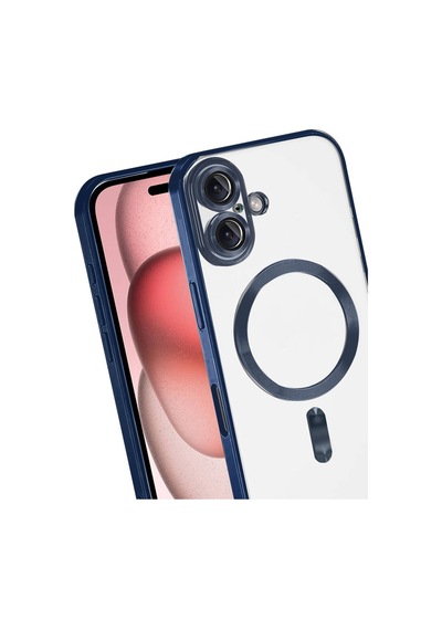 Apple iPhone Uyumlu,  17 Kross Magneticsafe Kapak - Lacivert