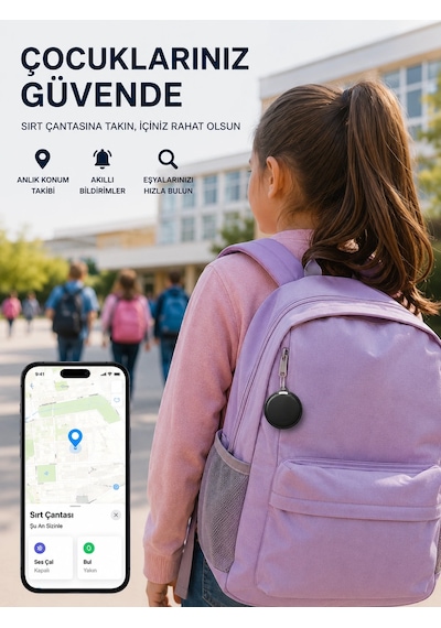 Zenvia Apple Uyumlu Ve Android Destekli Airtag Konum Takip Ve Eşya Bulucu Znv2026