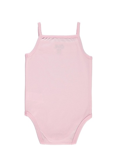 Civil Baby Kız Bebek Çıtçıtlı Badi 3-9 Ay Pembe 14587140513Y-4 Pembe