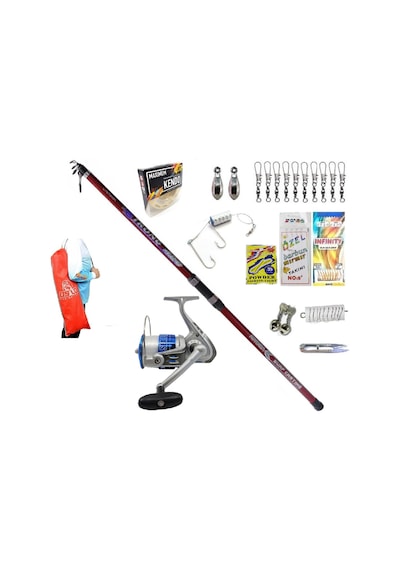 Sea Power 6000 Remixon Strong 420cm 100-250gr Profesyonel Kıyı Olta Takımı Seti