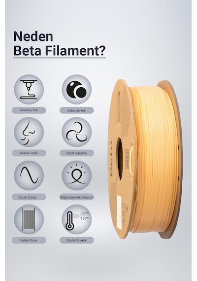 Beta Pla High-speed Filament Cream