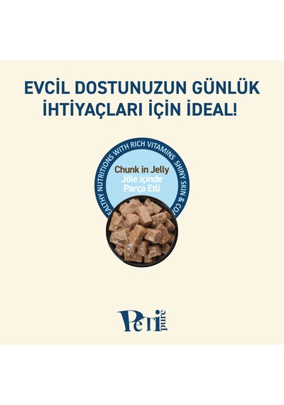 Somonlu Yaş Kedi Maması 85 Gr X 24 Adet Jöle İçinde Parça Etli - Yetişkin Kedi