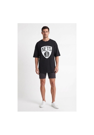 Blow Up Nets Siyah T-shirt Oversize 142174 SİYAH