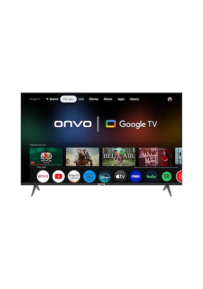 Onvo 65OVF9001UQ 65" Uydu Alıcılı 4K Ultra HD Google Smart QLED TV
