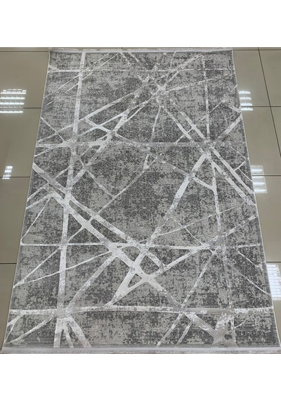Padişah Halı Evidence 75321 095 Serisi Viskon Akrilik Salon Oturma Yatak Odası Halısı Gri