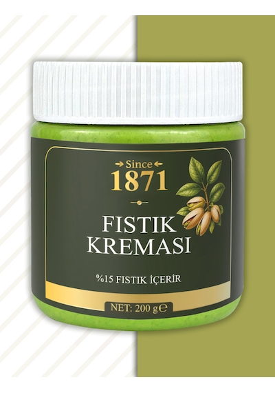 Fıstık Kreması %15 Antep Fıstığı İçerir 200 G