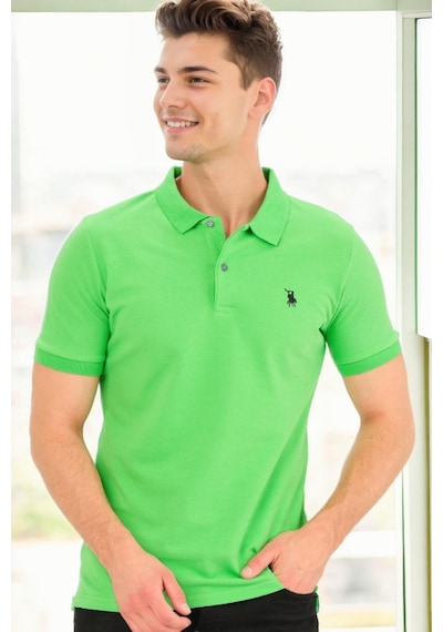 T9561 Dewberry Erkek Tshırt-çimen Yeşili Çimen Yeşili