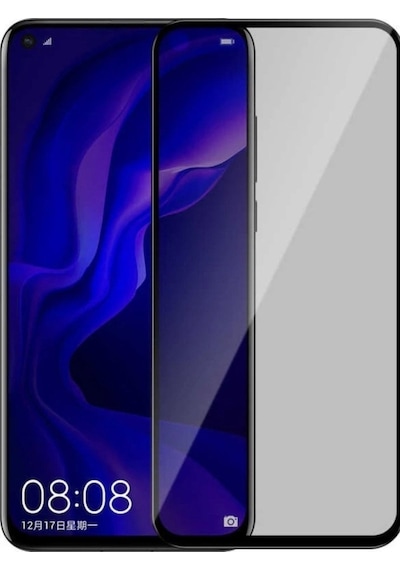 Oppo A52 Hayalet Cam Privacy Gizlilik Filitreli Kavisli Tam Kaplayan Ekran Koruyucu