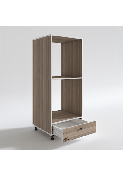 Kenzlife fırın dolabı naime crd 145*60*56 mutfak çekmeceli ayaklı banyo kiler ofis