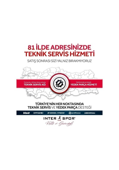 Voit V8 Spin Bike, 8kg Disk, Lcd Ekran, Belt System Genel