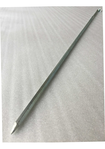 Kare Tavuk ve Patlıcan Sebze Şişi - 50 Cm - 15 Adet