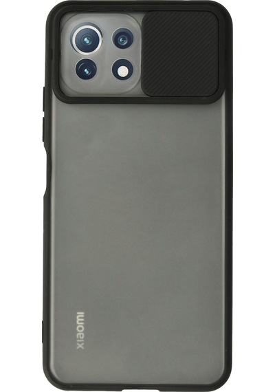 Newface Xiaomi Mi 11 Lite Kılıf Palm Buzlu Kamera Sürgülü Sil M239