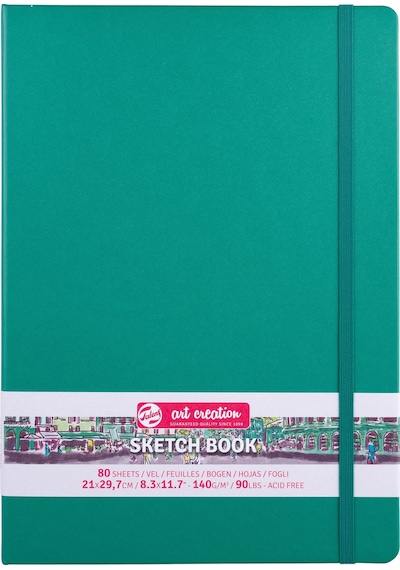 Talens Art Creation Eskiz Defteri 140Gr A4 80 Yp. - Forest Green