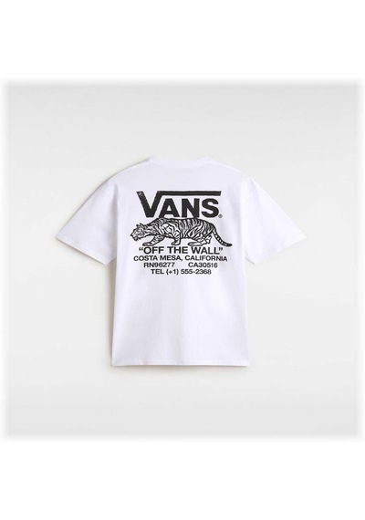 Vans Sneaky Ss Erkek Tişört Vn000m3ywht1 Beyaz