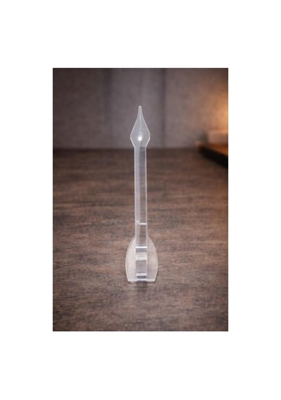 Masaüstü İçin Şeffaf Akrilik Saat Ve Takı Sergileme Standı 12 X 7,5 Cm 100 Adet