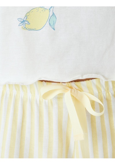 Koton Pamuklu Limon Baskılı Kısa Kollu Şortlu Örme Pijama Takımı Sarı Desenli 5slk40043mk Sarı Desenli Sarı Koton Pamuklu Limon Baskılı Kısa Kollu Şortlu Örme Pijama Takımı Sarı Desenli 5slk40043mk Sarı Desenli Sarı