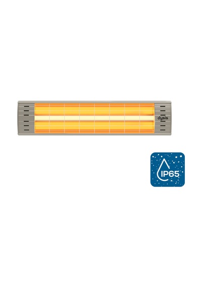 Dysis DH-7486 Art Plus Karbon Serisi IP65 Suya-Toza Dayanıklı 2300 W Bej İç/Dış Mekan Isıtıcı