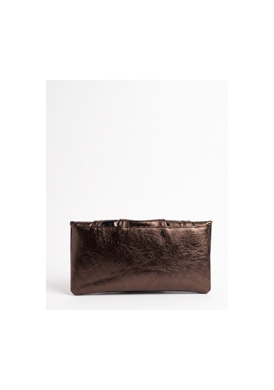 441 Kahverengi Kadın Clutch Çanta
