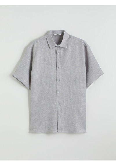 LC Waikiki Lc Waıkıkı Gri Regular Fit Erkek Gömlek