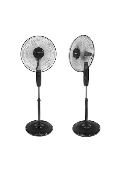 Everest Fan11 Cool Air 16 İnç 45 Watt 5 Pervaneli 3 Kademe 1200rpm Zaman Ayarlı Vantilatör Siyah