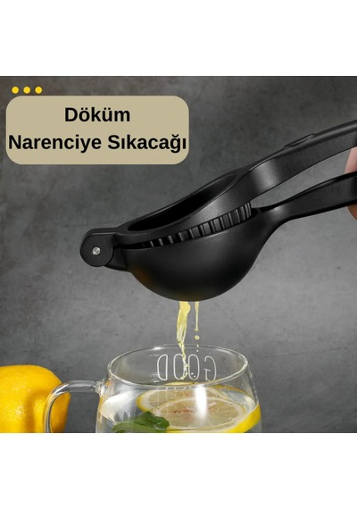 Gerçek Döküm Pratik Narenciye Limon Portakal Sıkacağı Büyük Boy Mutfak Aparatı Diğer