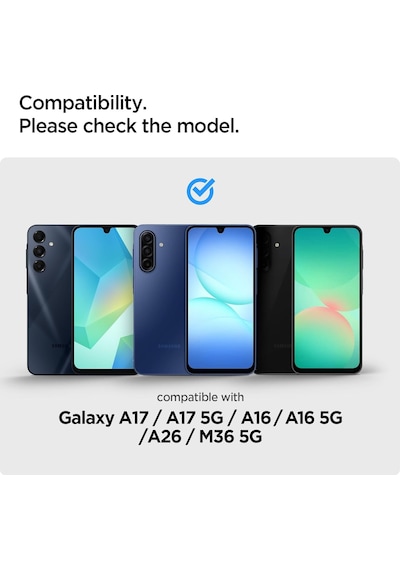 Galaxy A17 / A16 / A26 / M36 / F36 / M17 / M16 İle Uyumlu Ekran Koruyucu Cam Glas.tr Slim 2 Adet - Agl08935