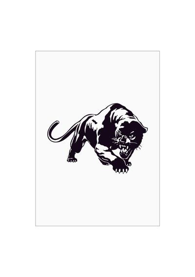 Puma Araba Stickerı Yapıştırma Sticker Etiket