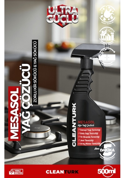 Mesa Kimya Mesasol Ağır Yağ Çözücü ve Sökücü 500 ML