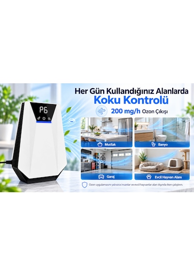 Novasmart Nv-w11 Ozon & Negatif Iyon Cihazı beyaz