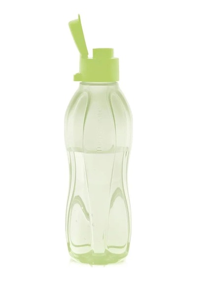 Eco Şişe Suluk 500 Ml 3 Lü Pratik Kapak Portakal Lime Mavi