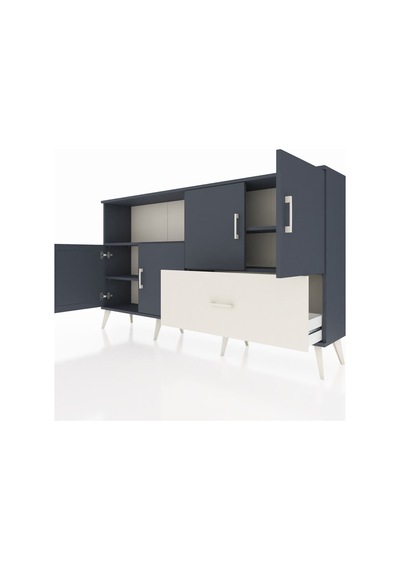 Arges Konsol 4 Raflı Tek Çekmeceli 4 Kapaklı 176x30x99 Antrasit-a Antrasit-antrasit/aytaşı Arges Konsol 4 Raflı Tek Çekmeceli 4 Kapaklı 176x30x99 Antrasit-a Antrasit-antrasit/aytaşı