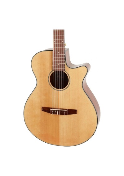 İbanez Aeg50n Nt Elektro Klasik Gitar Natural High Gloss
