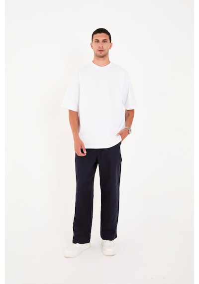 Rocqerx R-4419 Fermuarlı Baggy Pantolon Lacivert