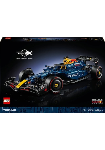 LEGO® Technic Oracle Red Bull Racing RB20 F1 Araba 42206 - Yetişkinler için Koleksiyonluk Yaratıcı Yarış Arabası Modeli Yapım Seti(1639P) LEGO® Technic Oracle Red Bull Racing RB20 F1 Araba 42206 - Yetişkinler için Koleksiyonluk Yaratıcı Yarış Arabası Modeli Yapım Seti(1639P)
