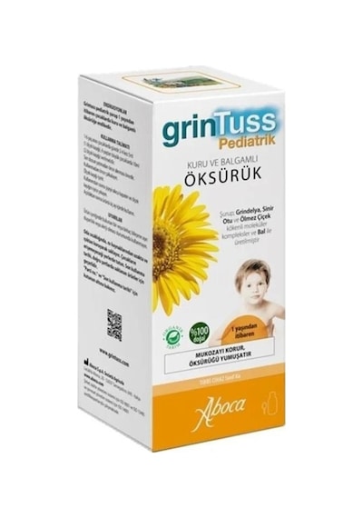 Grintuss Yetişkin Şurup 128 G + Pediatrik Şurup 128 G
