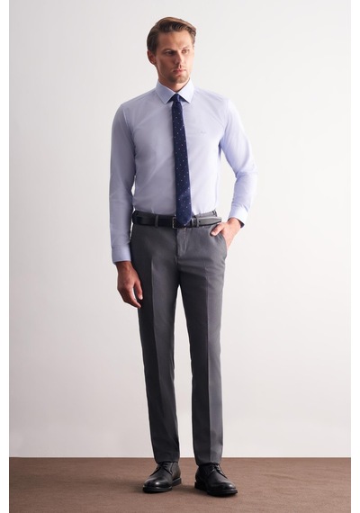 İmza Mavi Klasik Yaka Uzun Kol Cepsiz Slim Fit Basic Pamuklu Gömlek 1004255008 Mavi İmza Mavi Klasik Yaka Uzun Kol Cepsiz Slim Fit Basic Pamuklu Gömlek 1004255008 Mavi