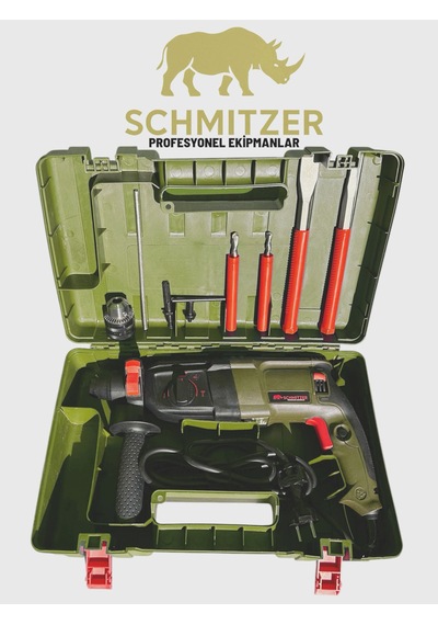 Schmıtzer Sch-2603s Pro 850 W Sds Plus Metal Şanzuman Profesyonel Darbeli Matkap Kırıcı Delici 26mm Hilti