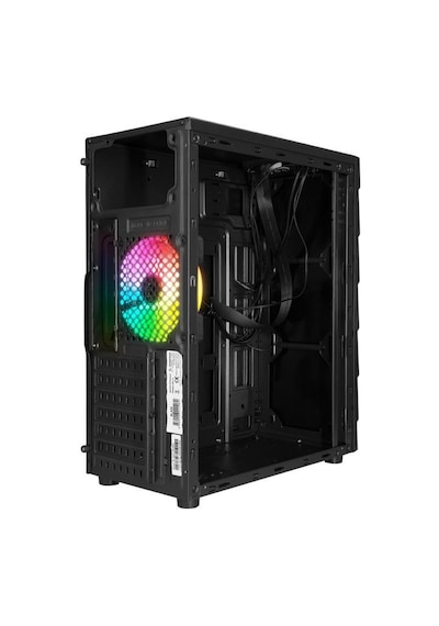 Rampage ARC-X RGB Ledli Siyah Acrylic Panel 120mm Fanlı Gaming Oy